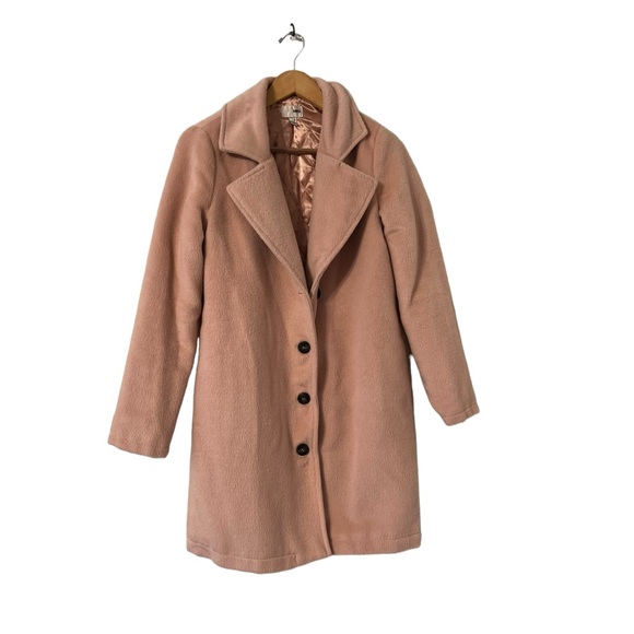 Amuse Society x Revolve Pink Faux Fur Coat Jacket - Picture 3 of 6